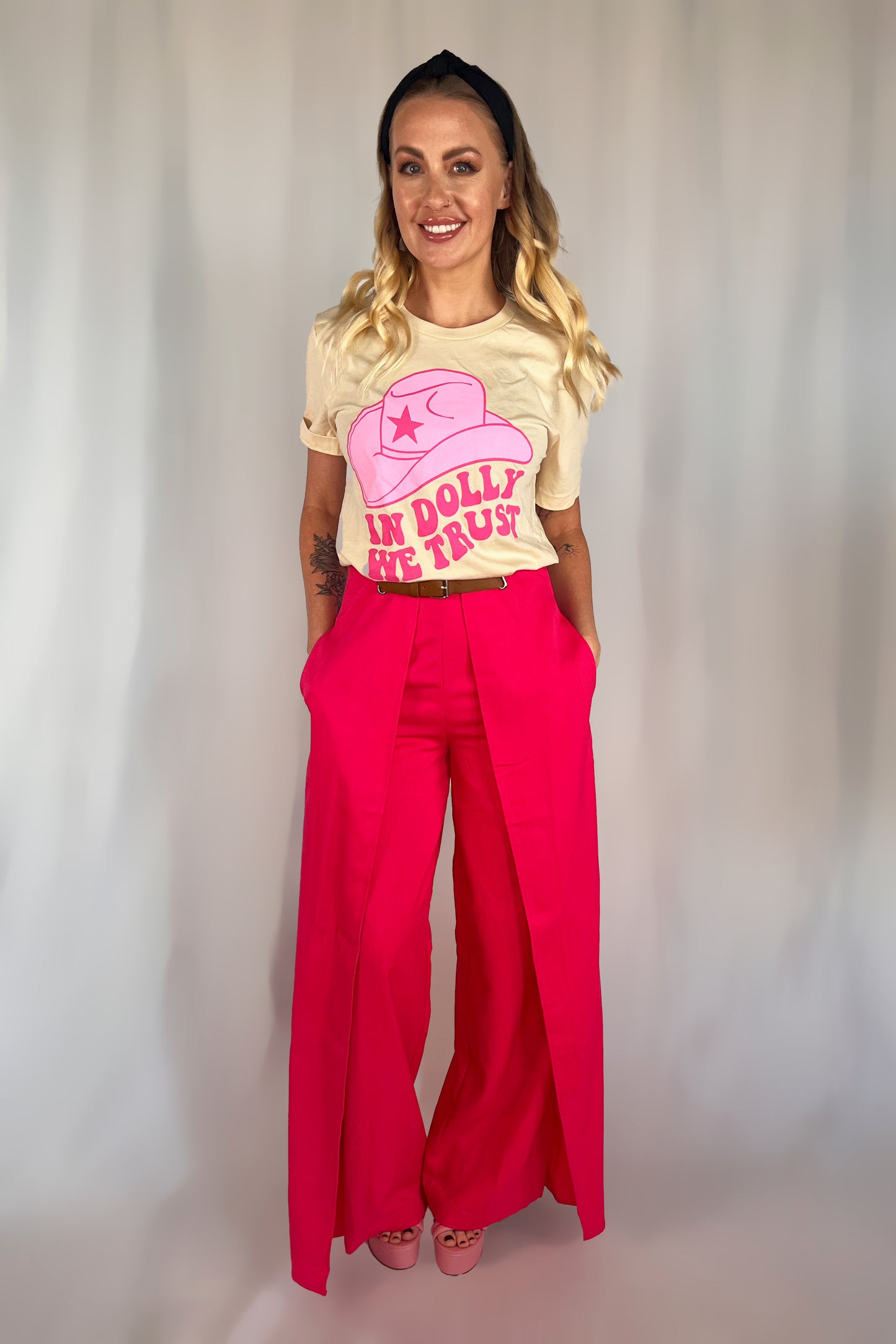 Pink Chap Pant