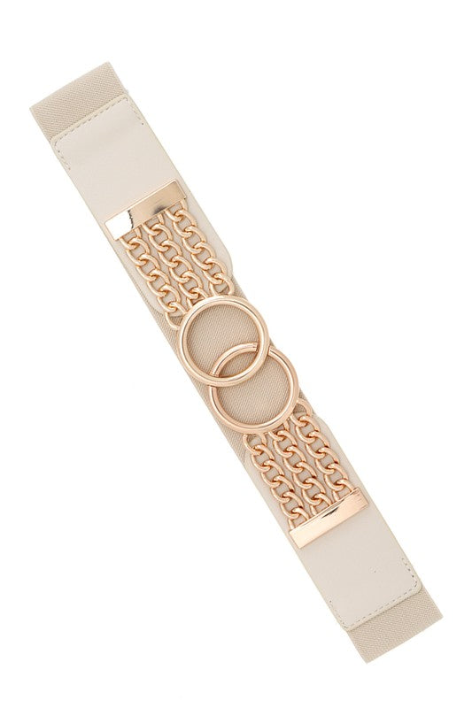 Double Circle Chain Belt