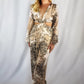 Flowy Leapard Jumpsuit