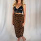 Leopard Wrap Skirt