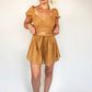 Linen Tie Romper