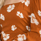 Square Neck Floral Dress