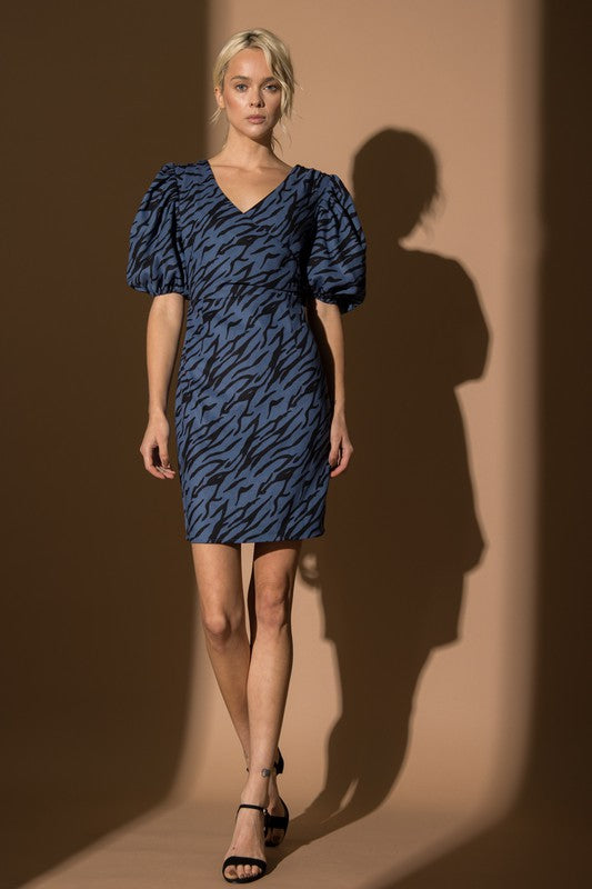 Zebra Print Dress