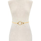 Stretchy Gold Charm Belt