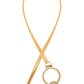 Stretchy Gold Charm Belt