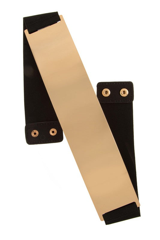 Gold Plate Elastic Belt