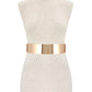 Gold Plate Elastic Belt